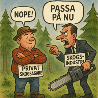 Skogsfredag #298 - Inför tillfälligt avverkningsstopp när priserna sjunker!