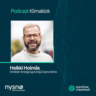Tidligere utviklingsminister, Heikki Eidsvoll Holmås, om norsk klimapolitikk