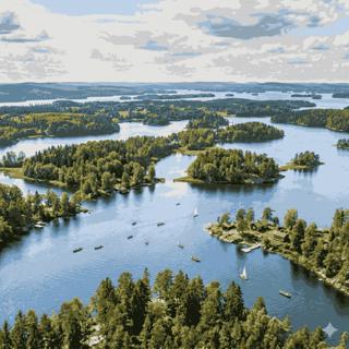 Tuhansien järvien maa / The Land of Thousands Lakes