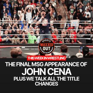 The final MSG Appearance of JOHN CENA