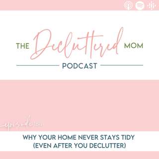 164: Why Your Home Never Stays Tidy (Even After You Declutter)