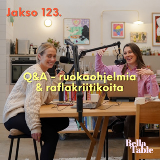 123. Q&A – ruokaohjelmia ja ravintolakriitikoita