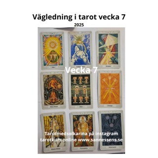 52: Vägledning vecka 7 med tarotkorten