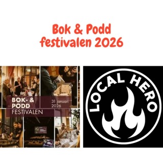 Bok och Poddfestivalen 2026