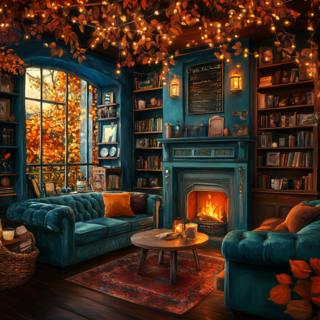 The Rainy Autumn Coffee Shop (Premium Episode Set in the Village of Sleep Cove)