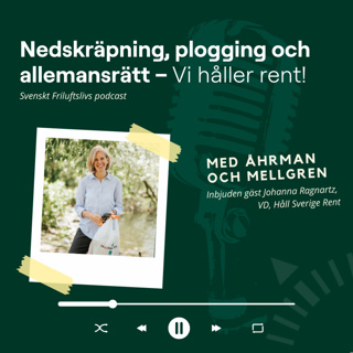 11. Nedskräpning, plogging och allemansrätt – Vi håller rent!