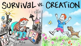 Living in SURVIVAL vs. Living in CREATION - Dr. Joe Dispenza | After Skool