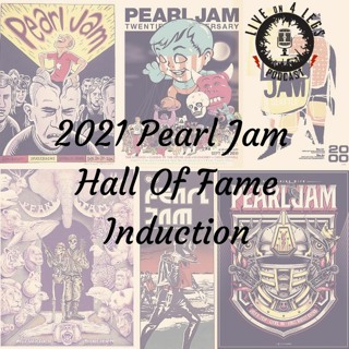 2021 Pearl Jam Live Show Hall Of Fame Induction