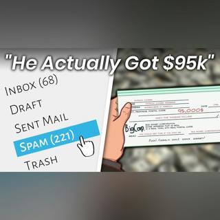 This is what happens when you deposit a fake cheque from a spam email