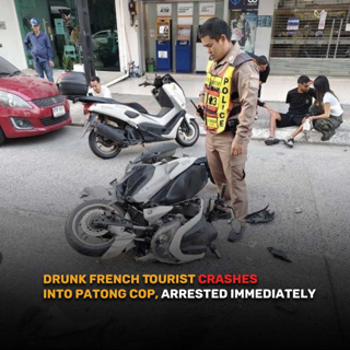 Good Morning Thailand EP.818 | Drunk French Tourist Crashes Into Patong Cop, Arrested Immediately & More..