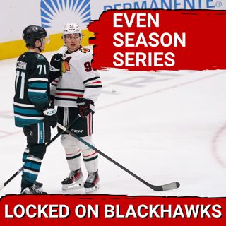 Bedard & Blackhawks Lose 3-2 To Celebrini & Sharks | Five-Forward Power Play Looks LETHAL