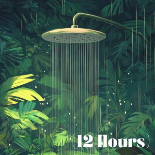 Outdoor Rain Shower in the Jungle | Sleep Sound (12 Hours)