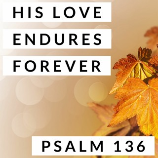 His Love Endures Forever; Psalm 136