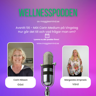 Avsnitt 56 - Andlighet, spöken och vägledning – Carin berättar