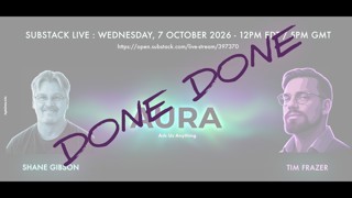 Listen now | Recording of AURA - Tim Frazer & Shane Gibson on 7th October 2026
