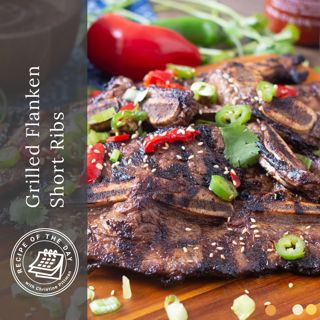 Grilled Flanken Short Ribs