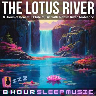 🪷 The Lotus River | 8 Hour Peaceful Flute Meditation Music with a Calm River Ambience | Yoga, Mindfulness, Sleep 🧘♀️