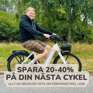 K56. Spara 20-40% på din nästa cykel | Förmånscykel: Tips, kalkyler, erfarenheter och eget köp