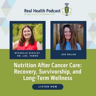 Nutrition After Cancer Care: Recovery, Survivorship, and Long-Term Wellness