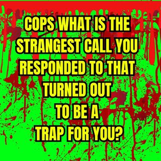 Cops What is The STRANGEST Call You Responded To That Turned Out to Be a Trap For You?