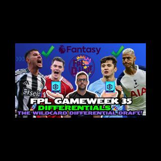 FPL GW35 DIFFERENTIALS & WILDCARD DRAFT! 🎲🎰🎉| LET'S GO! 🚀💎🔥 | Fantasy Premier League Tips 2025/26