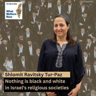 Shlomit Ravitsky Tur-Paz: Nothing is black and white in Israel's religious societies