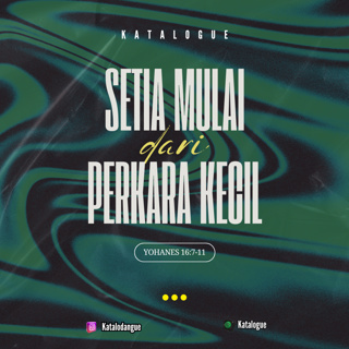 Setia Mulai Dari Perkara Kecil