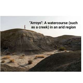 Wednesday, January 8, 2024 - ARROYO, fun to say, fun to spell, *essential* to solving today's crossword!