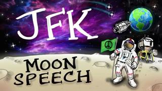 Moon Speech - John F. Kennedy (Animated) | After Skool