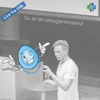 Du er et oksygenmolekyl (forelesning ved Universitetet i Agder)