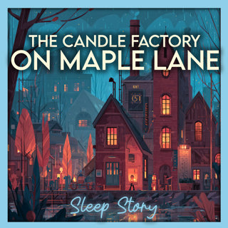 The Rainy Candle Factory on Maple Lane | Relaxing Sleep Story for Grown Ups, Cozy Bedtime Story with Rain Sounds to Fall Asleep Fast