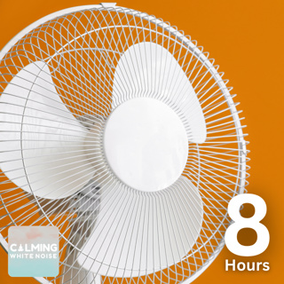 White Noise for Sleeping! Fan Noise to Fall Asleep & Stay Asleep | 8 Hours