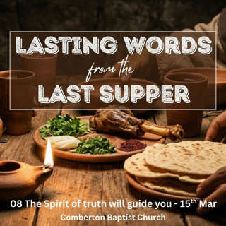 The Spirit of truth will guide you