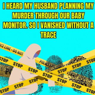 I HEARD MY HUSBAND PLANNING MY MURDER THROUGH OUR BABY MONITOR. SO I VANISHED WITHOUT A TRACE