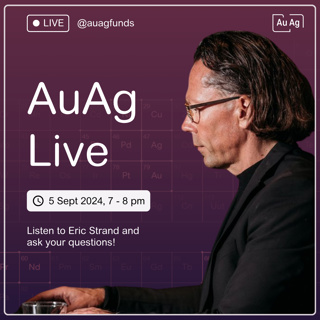 #3 AuAg Live with Eric Strand