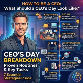 How to Be a CEO: What Should a CEO’s Day Look Like?