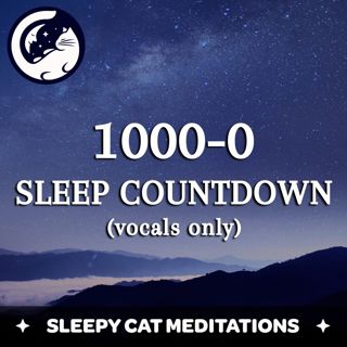 Deep Sleep Countdown (1000-0) Vocals Only