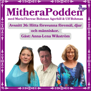Hitta försvunna föremål, djur och människor. Gäst: Anna-Lena Wikström