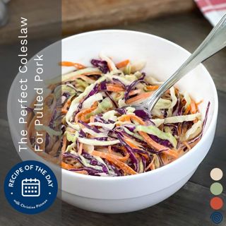 The Perfect Coleslaw For Pulled Pork