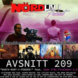 Avsnitt 209 - "RANTA-RUNT-I-PODDEN" feat. Isak från Pixelmani Podcast 2.0