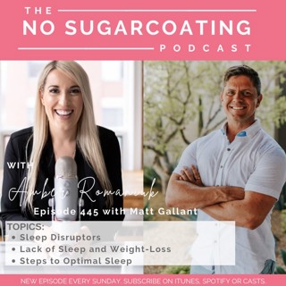 #445 Sleep Disruptors, Lack of Sleep and Weight-Loss and Steps to Optimal Sleep Matt Gallant
