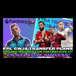 FH EKITIKE SUCCESS🎉🎲 & BRUNO⚠️! | FPL GW18 TRANSFER PLANS! 🚨 | Fantasy Premier League Tips 2025/26