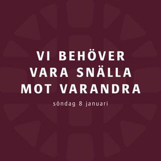 Vi behöver vara snälla mot varandra – Per Duregård