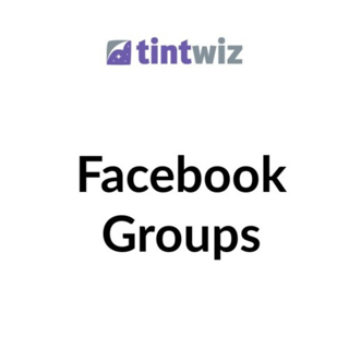 Facebook Groups for Window Tinters