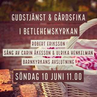 Predikan 10 juni 2018