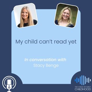 My child can't read yet