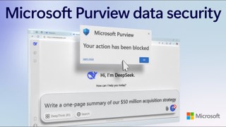 Microsoft Purview: New data security controls for the browser & network