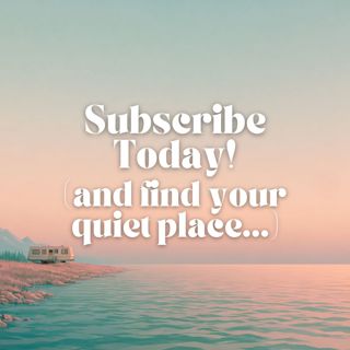 Find Your Quiet—Subscribe Now for Free 7-Day Trial 🙌 (Click Link in Show Notes ⬇️)