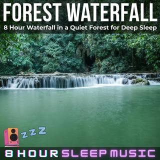 🏞️ Forest Waterfall | 8 Hour Relaxing Waterfall in a Forest (No Music) for Sleep, Meditation, & Study 💤