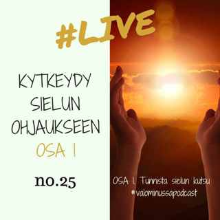 Jakso #25 Kytkeydy Sielun ohjaukseen OSA 1